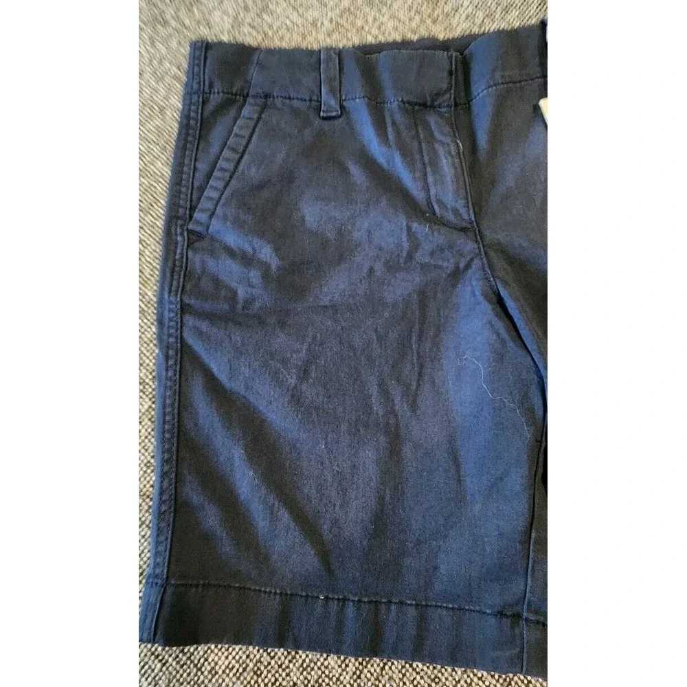 NWT Vineyard Vines‎ Solid Bermuda Short Blue Chino Girls Youth Size 12